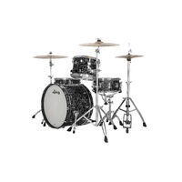 Ludwig Neusonic Fab 3pc Shell Pack - Ebony Pearl