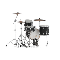 Pearl Midtown 4-Piece Drum Kit in Matte Black