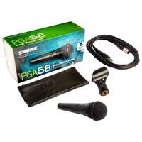 Shure PGA58 XLR Dynamic Vocal Microphone