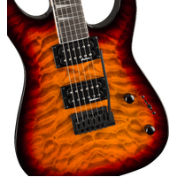 Jackson JS Series Dinky JS20 Electric Guitar Transparent Tobacco Burst