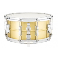 Ludwig Acrolile 14" x 6.5" Brushed Brass Snare Drum