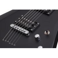 Schecter C-6 Deluxe Electric Guitar in Black