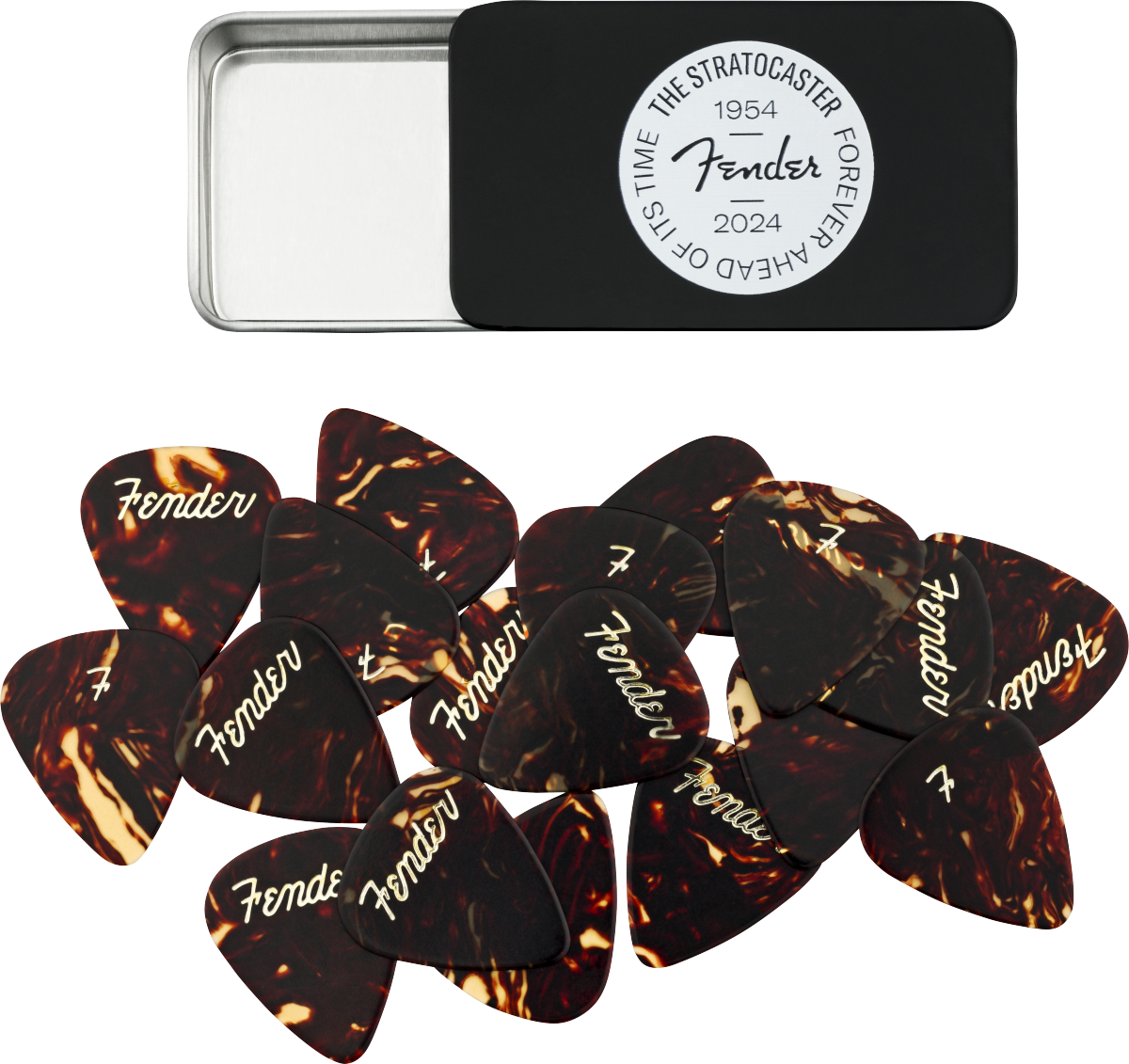 FENDER 70th Anniversary Pick Tin - 12 Picks