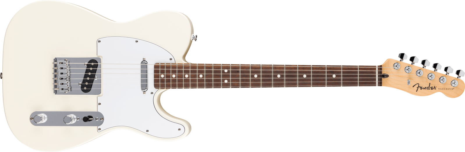 Standard Telecaster®, Laurel Fingerboard, White Pickguard, Olympic White