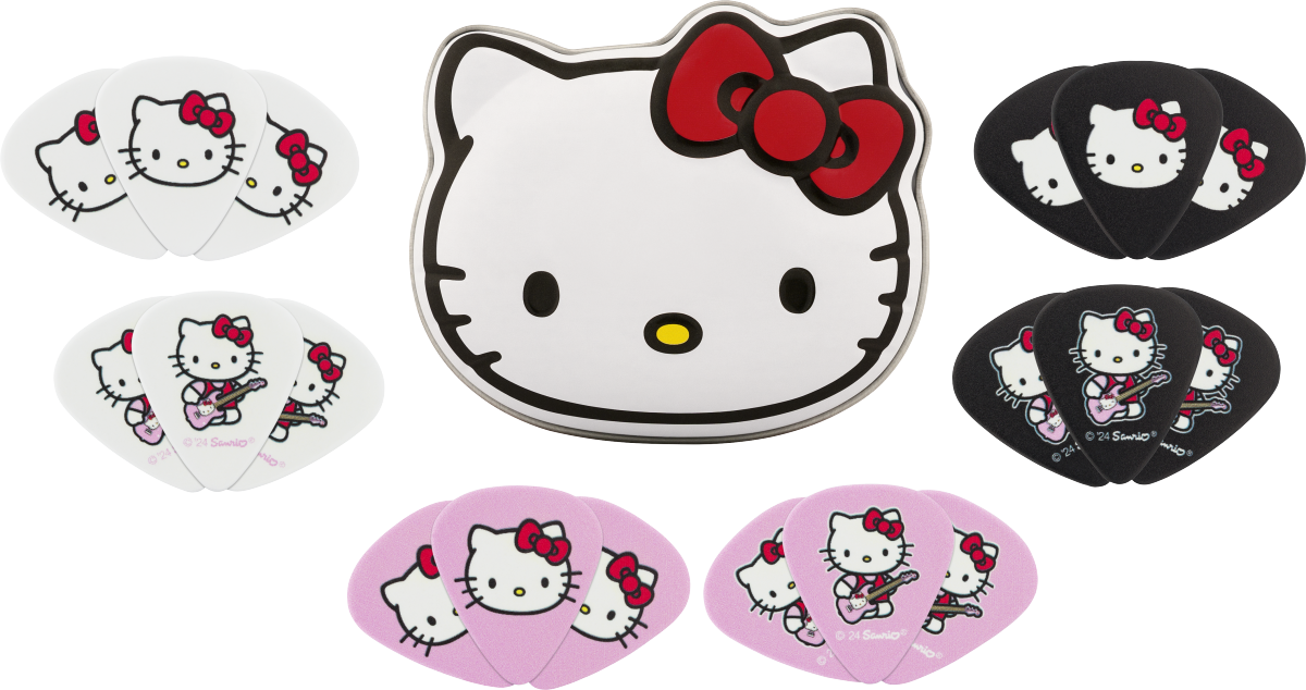 Fender® x Hello Kitty® Pick Tin, 18 Pack