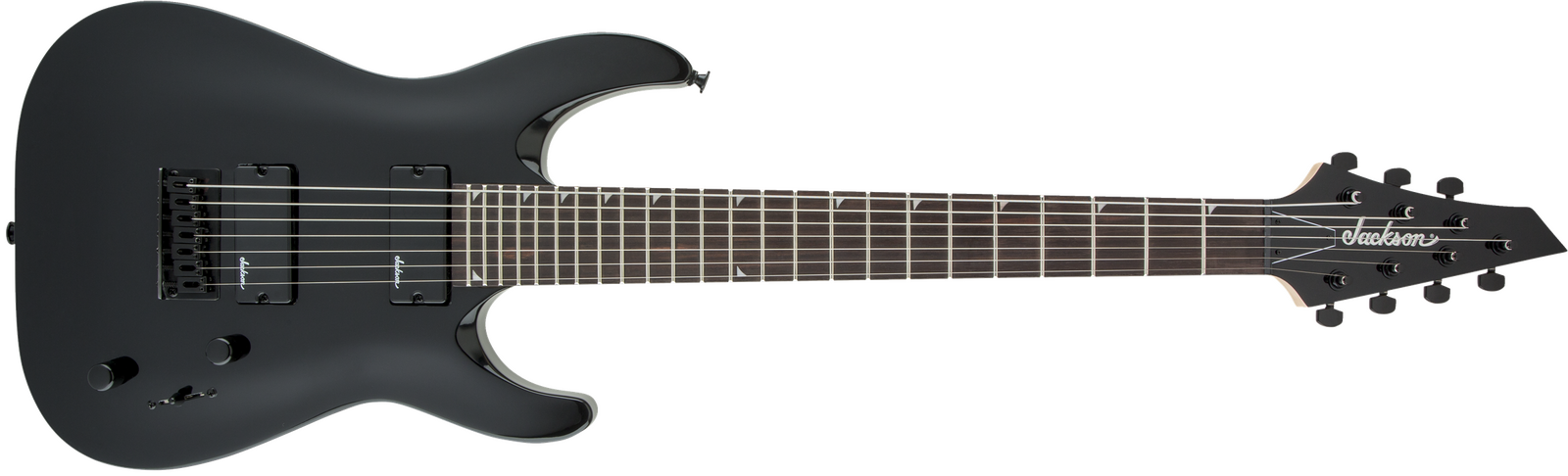 JS Series Dinky® Arch Top JS22-7 DKA HT, Amaranth Fingerboard, Gloss Black