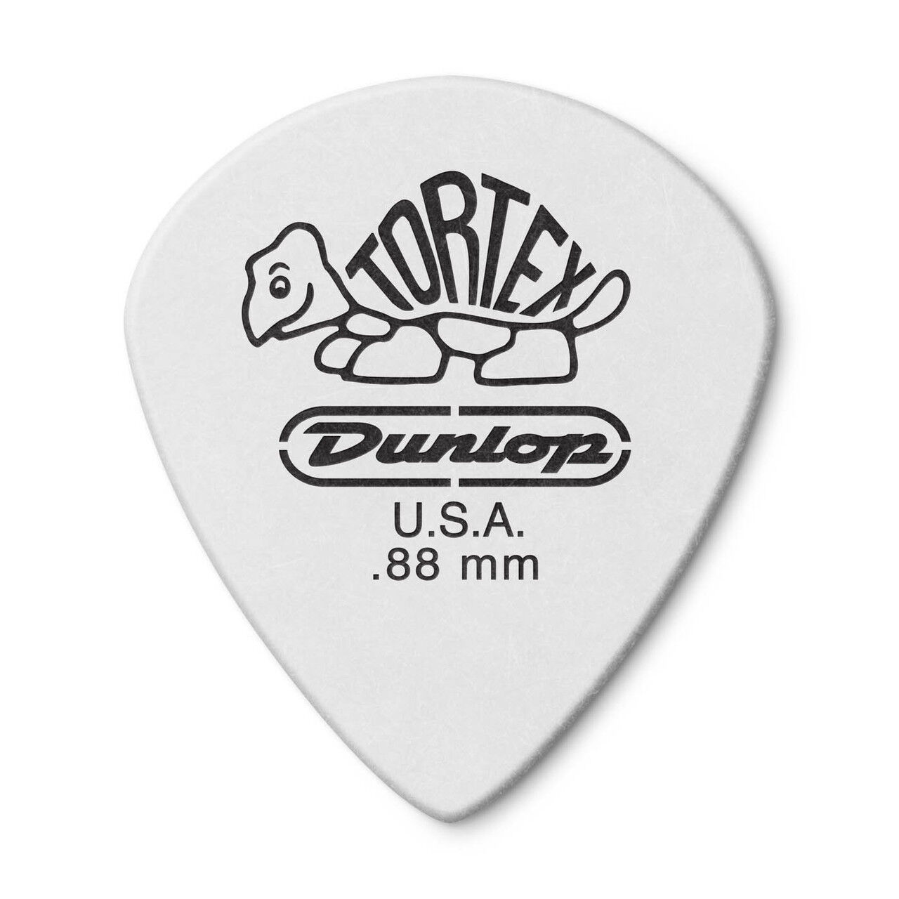 .88 Tortex White Jazz (Single) Picks