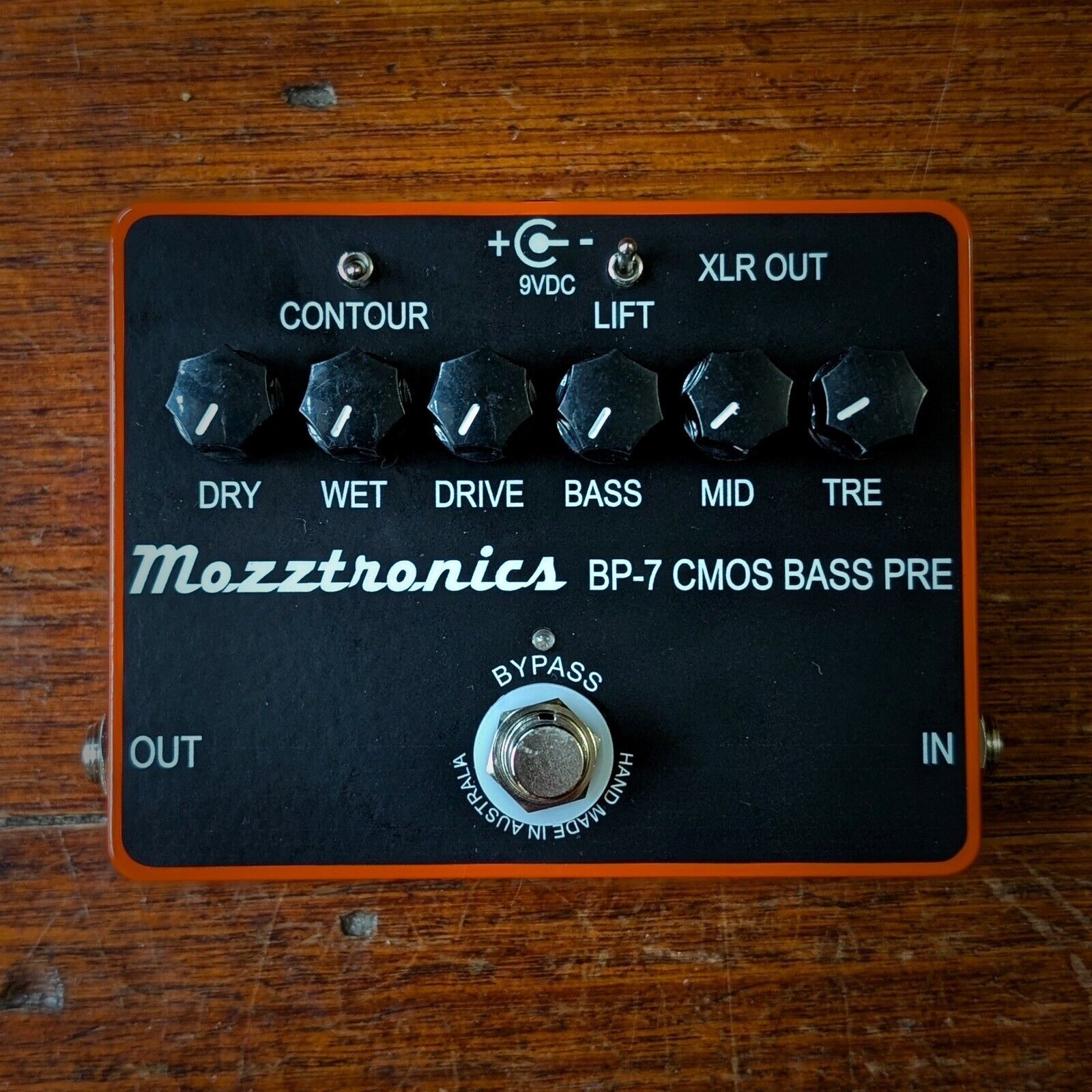 Mozztronics BP-7 CMOS Bass Preamp Pedal