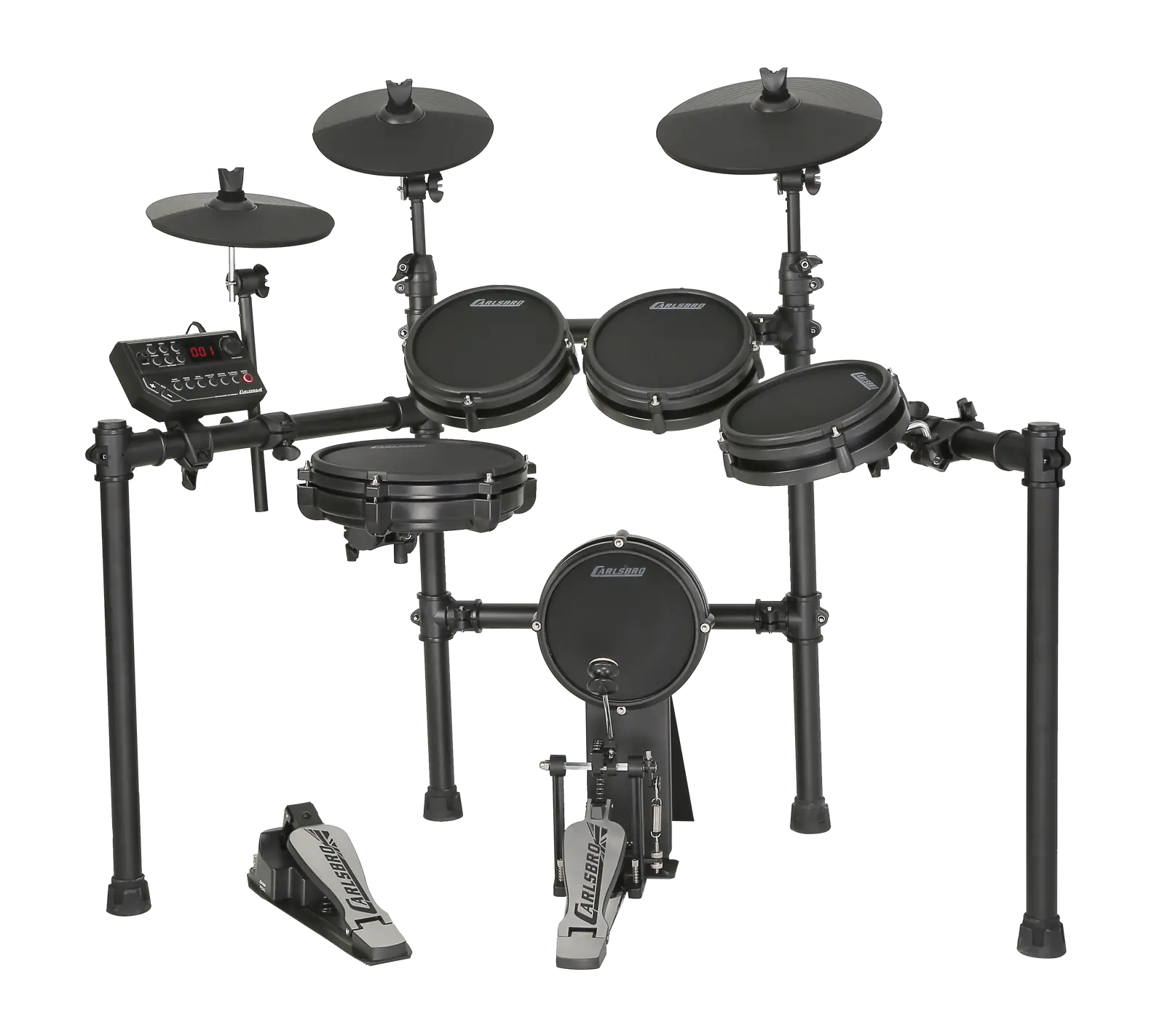 CARLSBRO CSD35 Mesh Heads Electronic Drum Kit Bundle