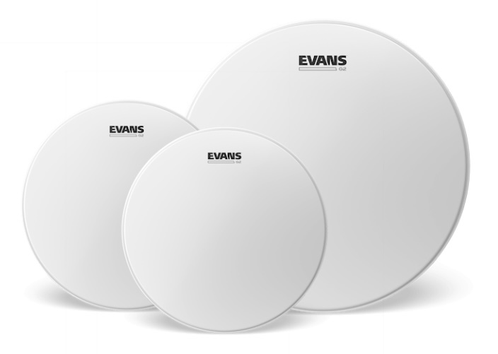 Evans G2 Tompack, Coated, Standard (12 Inch, 13 Inch, 16 Inch)