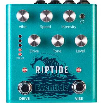 Eventide Riptide Stereo Overdrive and Univibe Guitar Pedal