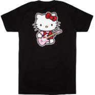 Fender® x Hello Kitty® Black Back Logo Tee