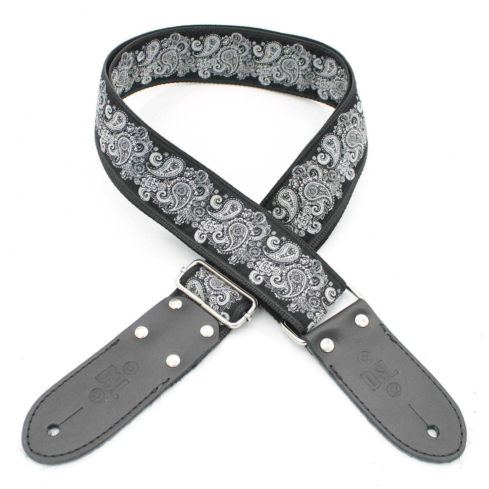 DSL Jacquard Weaving PAIS-BLACK Strap