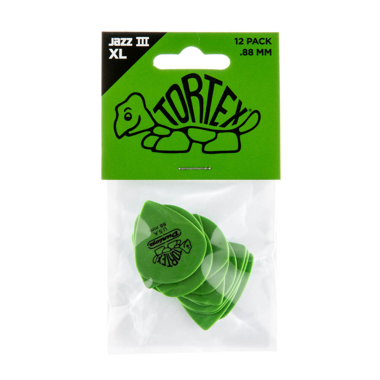 Dunlop Tortex Jazz III XL Player Pick Pack