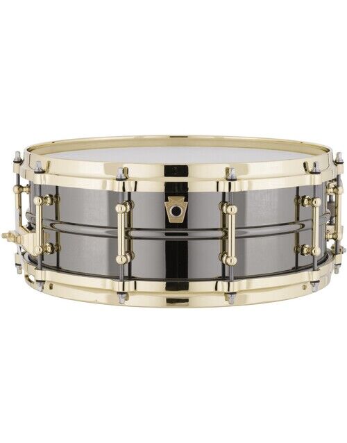 Ludwig Black Beauty 14 x 5 w/ Brass Trim