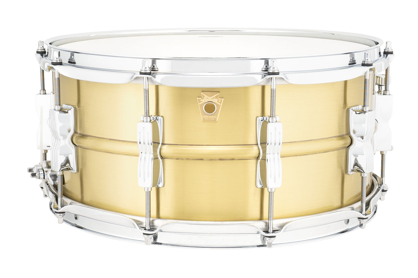 Ludwig Acrolile 14" x 6.5" Brass Snare Drum