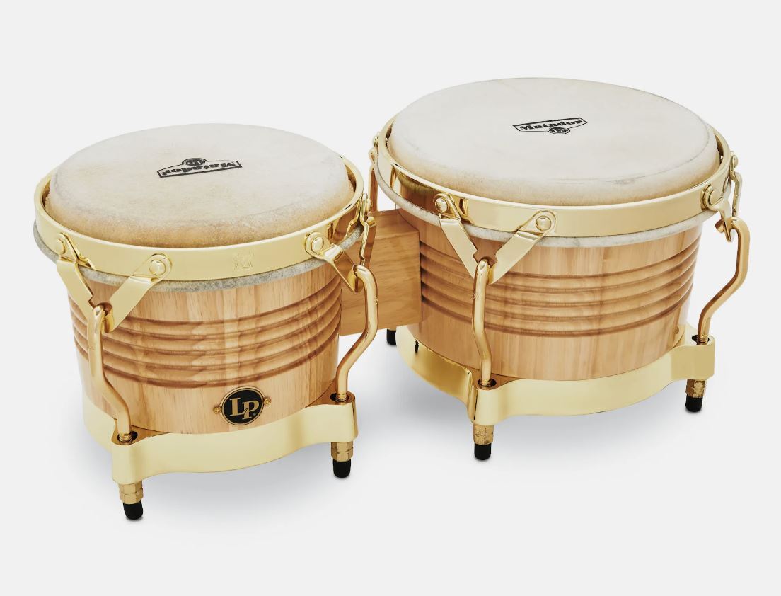 Matador Bongos Oak - Natural/Gold