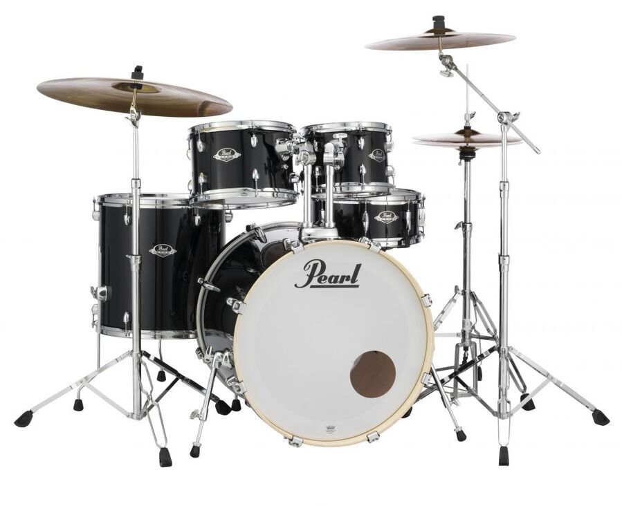 Pearl Export Fusion Plus Drum Kit in Black