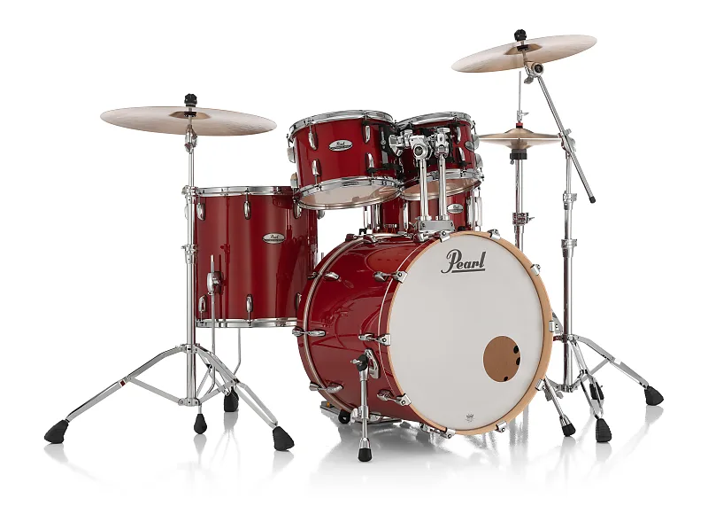 Pearl Professional PMX 22" Drum Kit Shell Pack - Sequioa Red