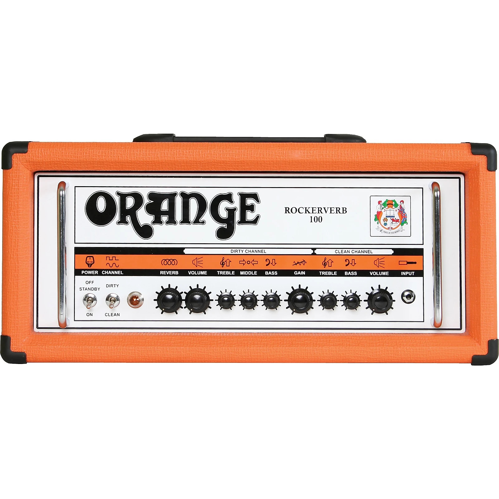 Pre-Loved Orange Rockerverb 100 Head