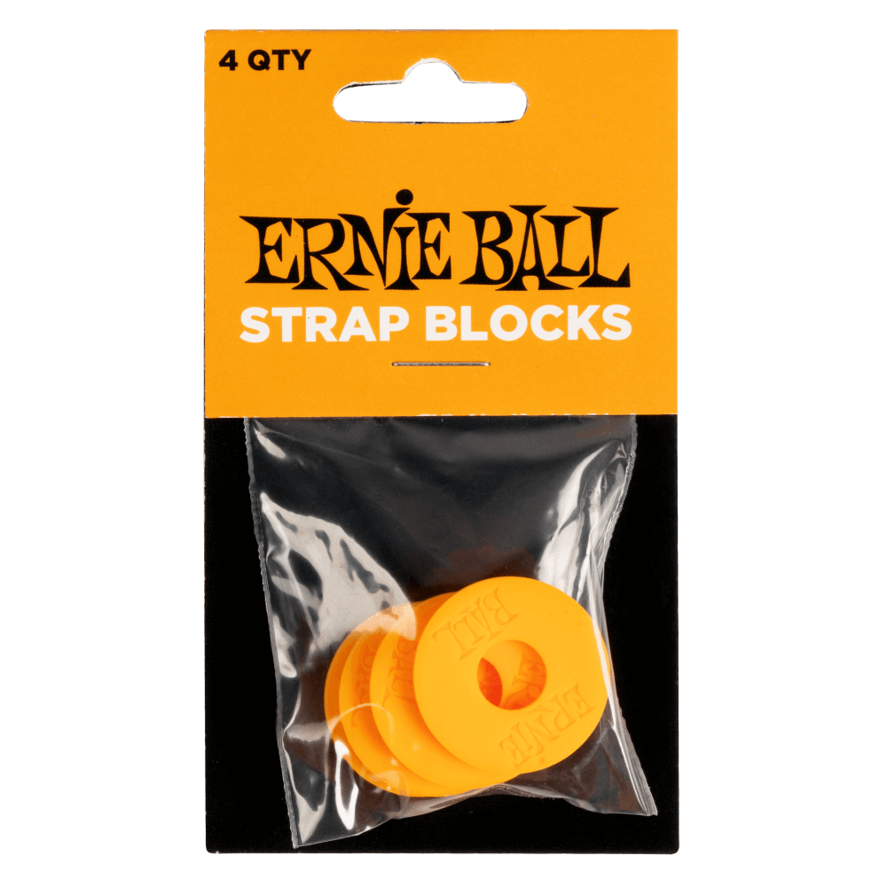 Ernie Ball Strap Block - Orange