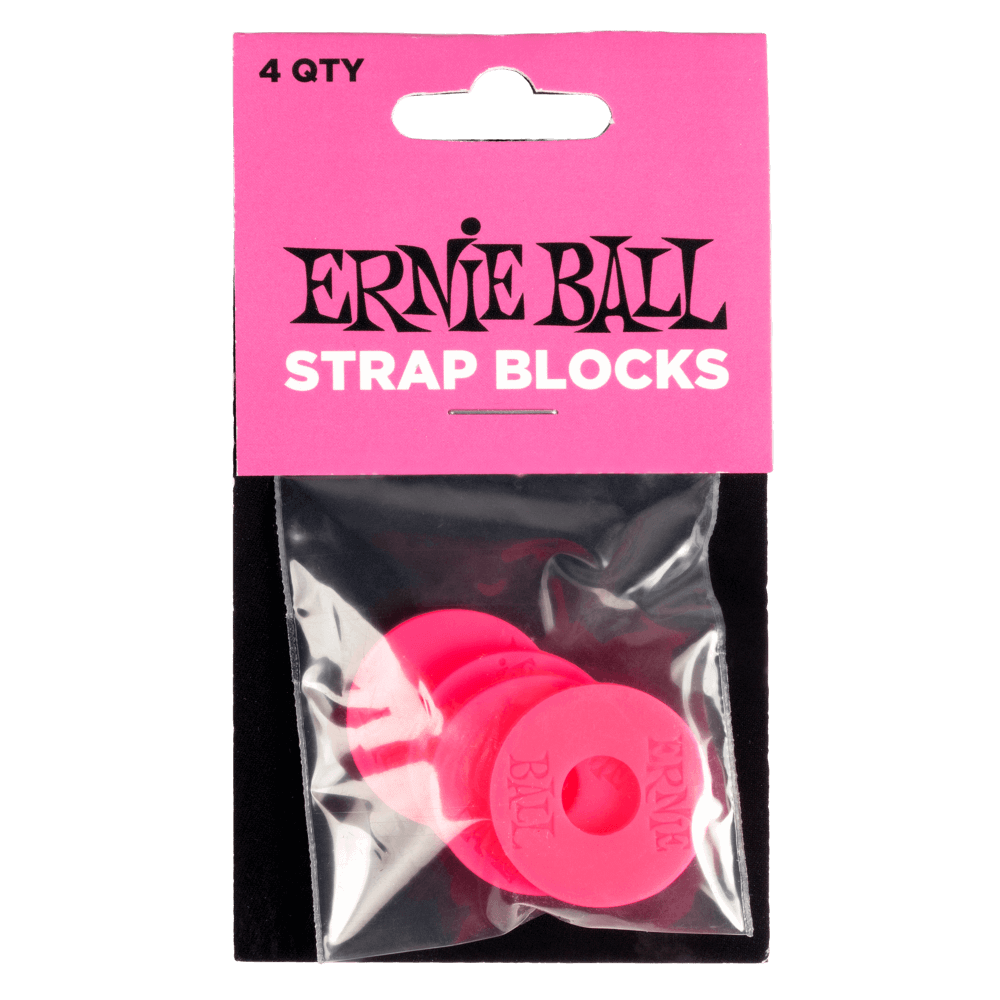 Ernie Ball Strap Block -Pink