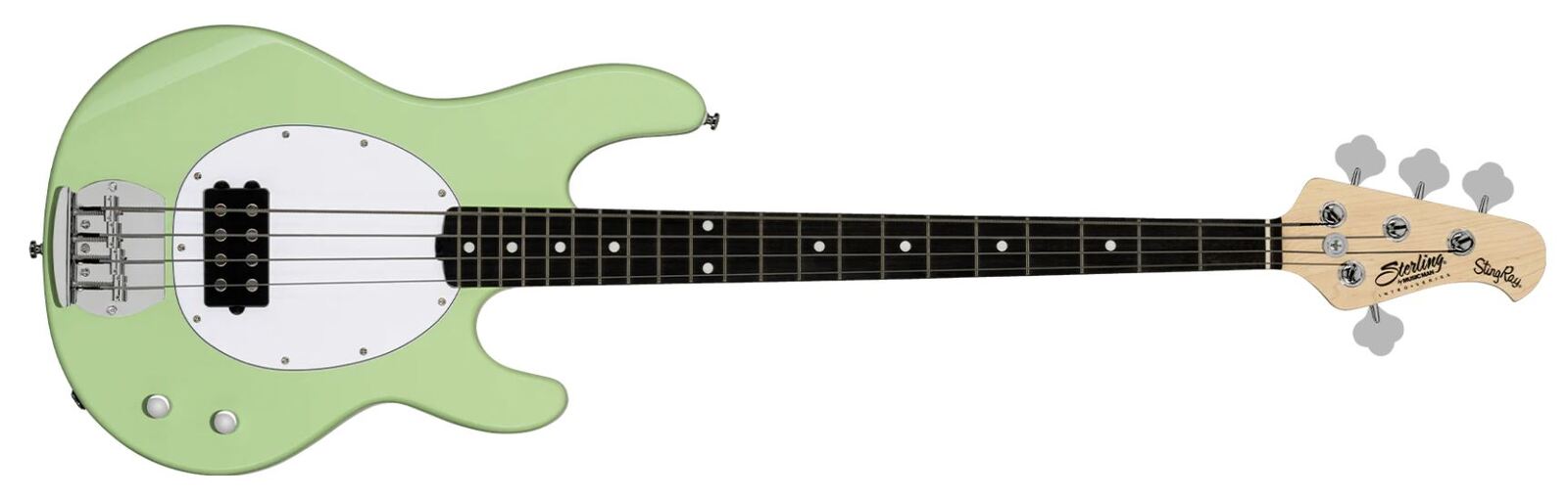 Stingray Ray2 Misty Green with Amaranth Fretboard