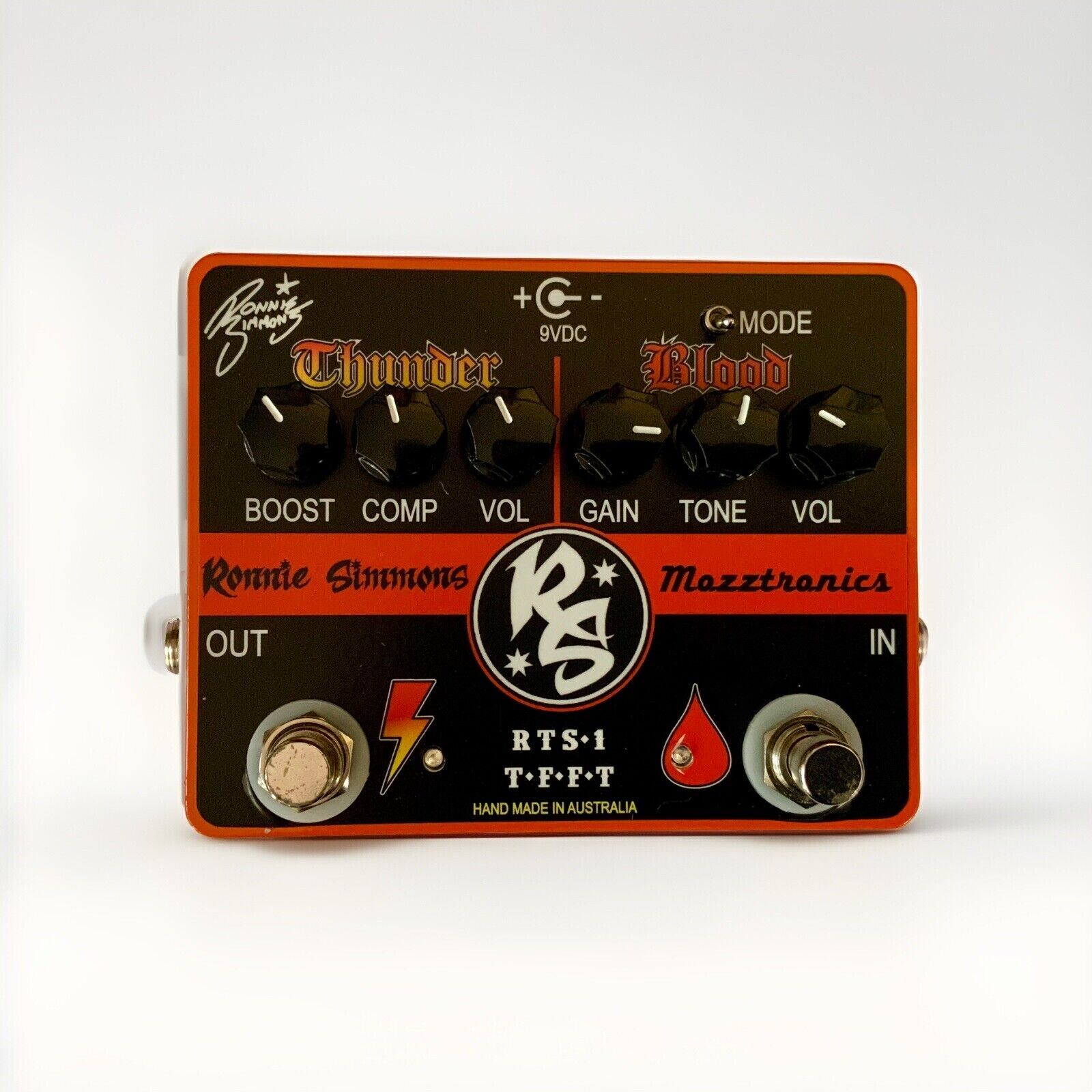 RTS-1 Ronnie Simmons signature pedal