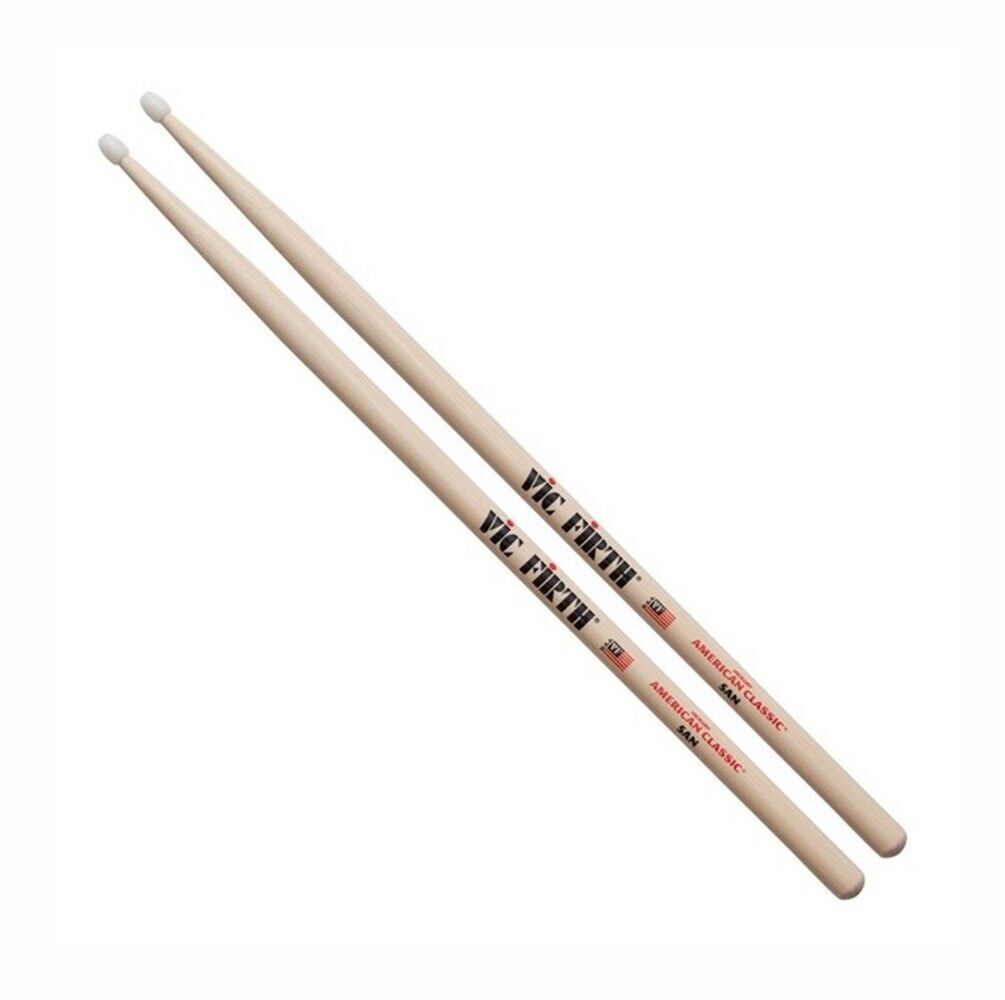 Vic Firth American Classic 5A Nylon Tip Drum Sticks