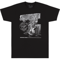 Stratocaster™ 70th Anniversary Tee - Black Size S